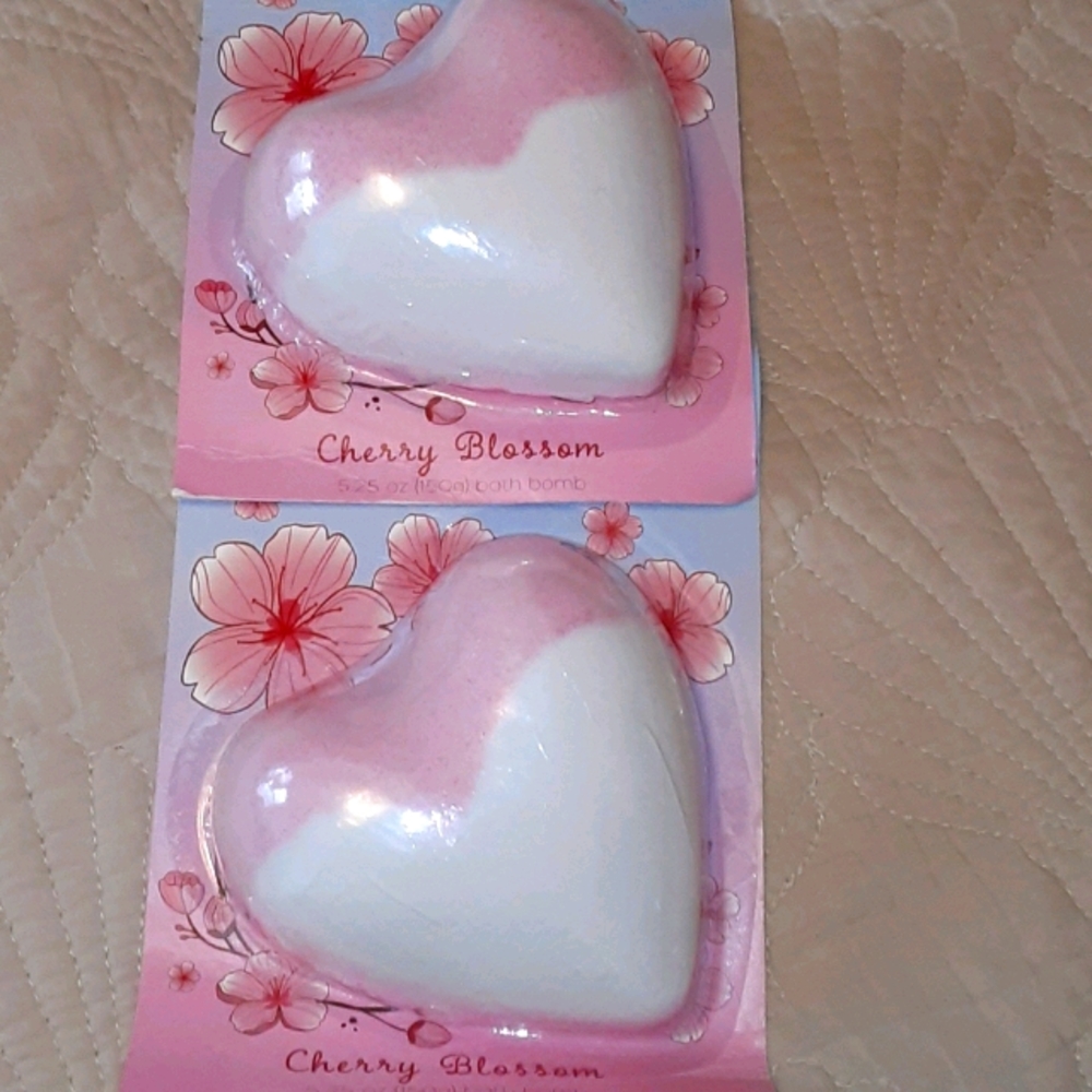 Cherry Blossom bath bomb set!